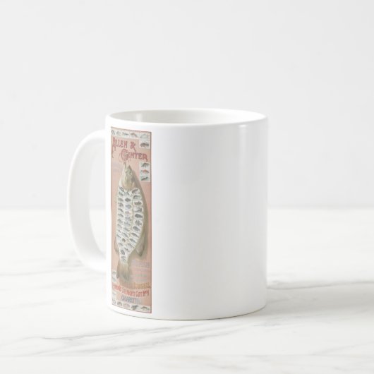 verzamelbare sigarettenpitten koffiemok (Voorkant links)