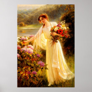 Verzamelbloemen Poster