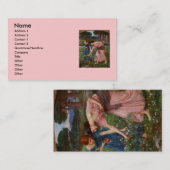 Verzamelbloemen Visitekaartje (Voorkant / Achterkant)