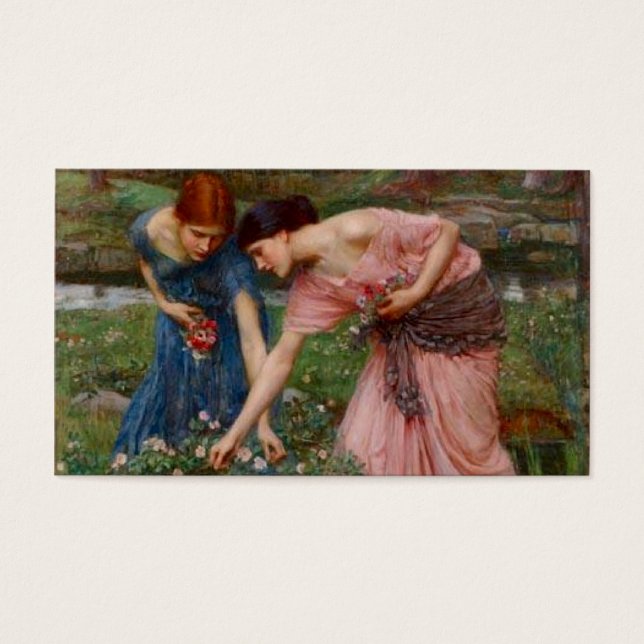 Verzamelbloemen Visitekaartjes (Voorkant)