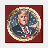 Verzamelcampagne Donald Trump 2024 Magneet (Voorkant)