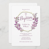 Verzameld samen religieuze uitnodigingen (roze) (Voorkant / Achterkant)