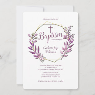 Verzameld samen religieuze uitnodigingen (roze)