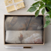 Verzamelde Blush Rozen Decoupage Tissuepapier (Geschenk)