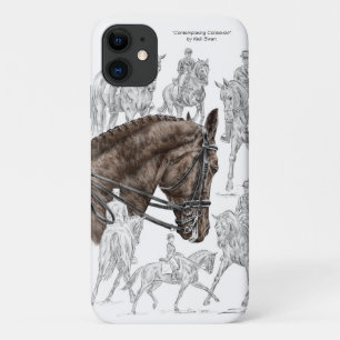 Verzamelde Dressage Horses FEI Case-Mate iPhone Case