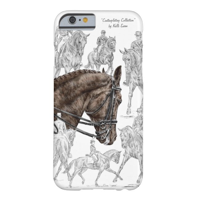 Verzamelde Dressage Horses FEI Case-Mate iPhone Case (Achterkant)