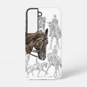 Verzamelde Dressage Horses FEI Samsung Galaxy Hoesje