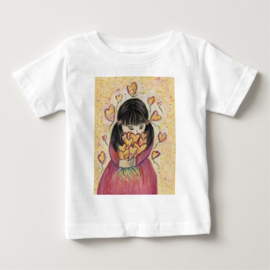 Verzamelen Love Hearts Art Custom Shirt (Voorkant)