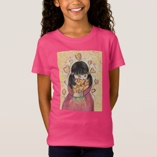 Verzamelen Love Hearts Art Custom T-shirts (Voorkant)