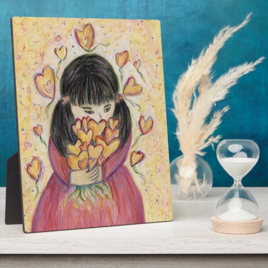 Verzamelen Love Hearts Art Print Plaque Fotoplaat (Zijkant)