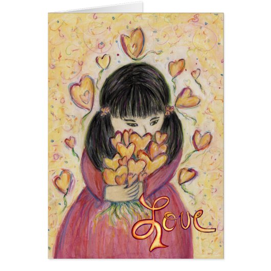 Verzamelen Love Hearts Art wenskaarten (Voorkant)