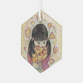 Verzamelen Love Hearts Holiday Gift Ornament (Voorkant links)