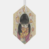 Verzamelen Love Hearts Holiday Gift Ornament (Voorkant Rechts)