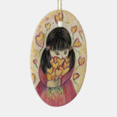 Verzamelen Love Hearts Holiday Gift Ornament (Rechts)