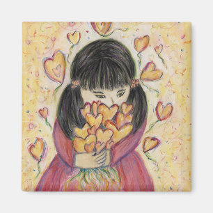 Verzamelen Love Hearts Inspirerend Koelkast Magnet
