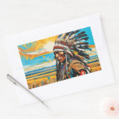 VERZAMELEN OP DE VLAKTEN 5 RECHTHOEKIGE STICKER (Envelop)