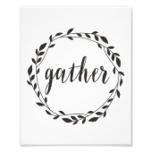 Verzamelen - Thanksgiving afdrukken Foto Afdruk (Voorkant)