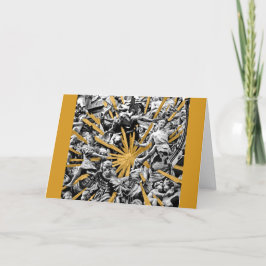 Verzamelen van Angels Wenskaart Kaart