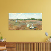 Verzamelen van Autumn Flowers, 1894-5 (olie op can Canvas Afdruk (Insitu (Woonkamer))