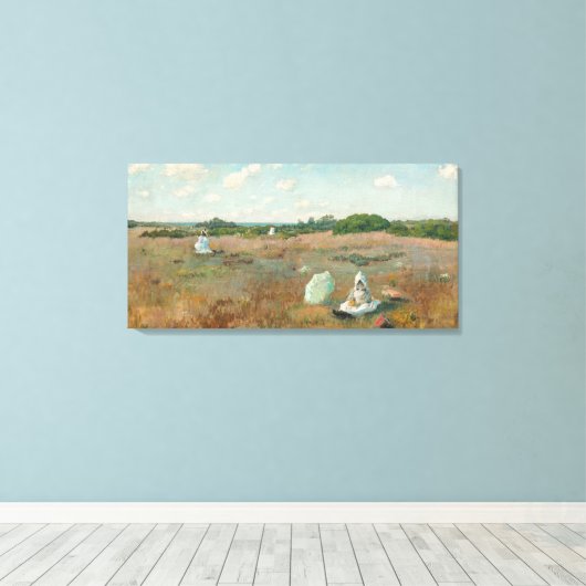 Verzamelen van Autumn Flowers, 1894-5 (olie op can Canvas Afdruk (Insitu (Houten vloer))