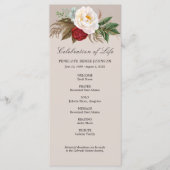 Verzamelen van bloemen - Viering van het Life-prog Programmakaart (Voorkant)