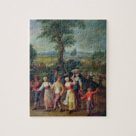 Verzamelen van de oogst legpuzzel (Verticaal)