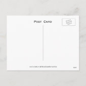 Verzamelen van de winter brandstof kerst briefkaar feestdagenkaart (Achterkant)