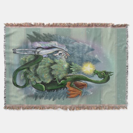 Verzamelen van kerstbomen deken (Voorkant)