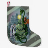 Verzamelen van kerstbomen kleine kerstsok (Voorkant)