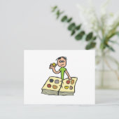 Verzamelen van munten briefkaart (Staand voorkant)