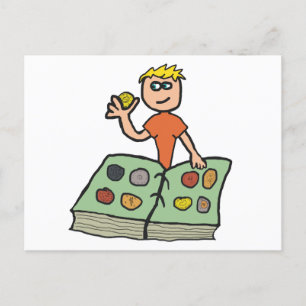 Verzamelen van munten briefkaart