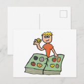 Verzamelen van munten briefkaart (Voorkant / Achterkant)
