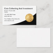 Verzamelen van munten en numerieke Visitekaartjes (Voorkant / Achterkant)
