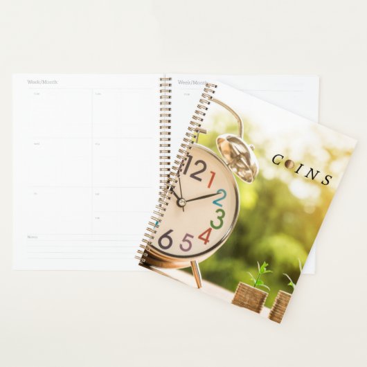 Verzamelen van munten en oude valuta Gepersonalise Planner (Display)
