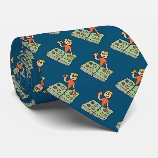 Verzamelen van munten stropdas (Opgerold)