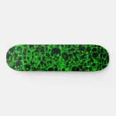 Verzamelen van Skulls Black en Green Persoonlijk Skateboard (Horizontaal)