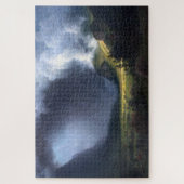 Verzamelen van Storm in de vallei, Albert Bierstad Legpuzzel (Verticaal)