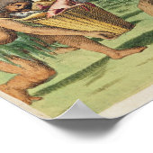 Verzamelen van voedsel voor het gemeentelijke esto poster (Hoek)