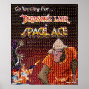 Verzamelen voor het Poster Lair & Space Ace van Dr