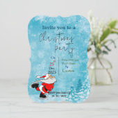 Verzamelen voor Kerstmis Kaart (Staand voorkant)