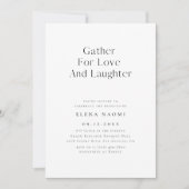 Verzamelen voor Liefde Budget Goedkope Vrijgezelle Kaart (Voorkant)