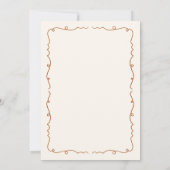 Verzamelen Vriendschappen Dinner Party Kaart (Achterkant)