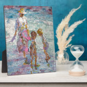 Verzamelend Licht © – Kunst Plaquette Fotoplaat (Zijkant)