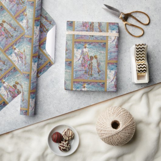 Verzamelend Licht  – Moederdag Cadeaupapier (Crafts)