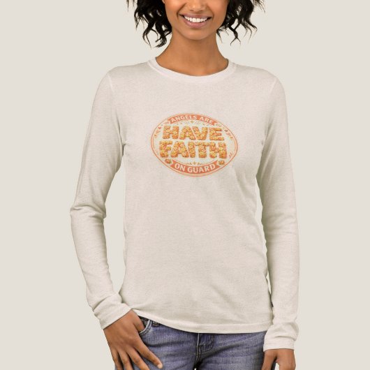 Verzameling Angelic Faith Tri-Blend Shirt (Voorkant)