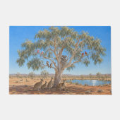 Verzameling Australische bush-wildlife Deurmat (Voorkant)