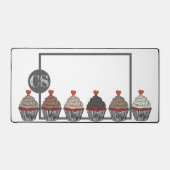Verzameling cupcakes bureaumat (Voorkant)