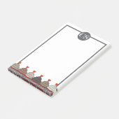 Verzameling cupcakes post-it® notes (Schuin)