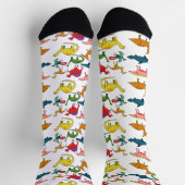 Verzameling Cute Dinosaur Thunder_Cove Sokken (Top)