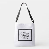 Verzameling geloofscadeaus crossbody tas (Achterkant)